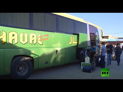  العرب اليوم - شاهد: تسيير باصات مجانًا من القامشلي إلى جامعات دمشق واللاذقية وحلب