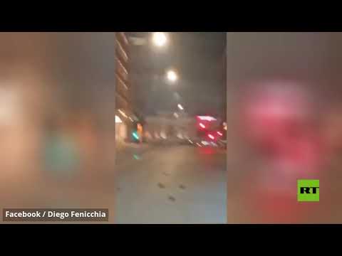  العرب اليوم - شاهد:العثور على عشرات الطيور النافقة في طريق كافور في روما