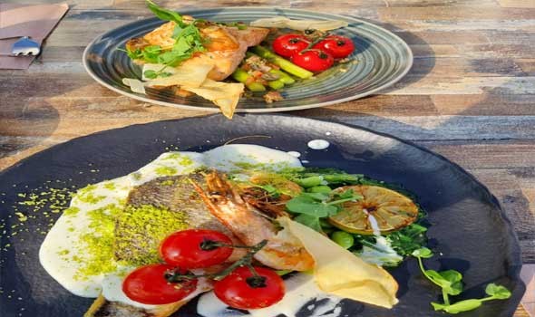 طريقة تحضير تغميزة الجمبري الطازجة مع صوص المايونيز والطماطم