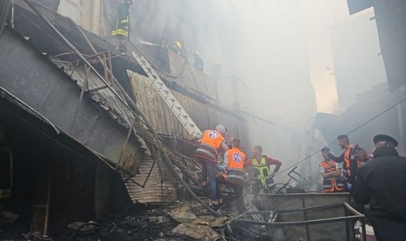  فلسطين اليوم - الاحتلال يعطل الدفاع المدني ويحاصر المستشفيات في غزة وسط استغاثات لإنقاذ آلاف المحاصرين شمال القطاع