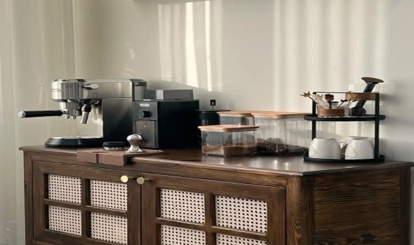  فلسطين اليوم - لمسات أنيقة تجمع بين الفخامة والحداثة لتصاميم ركن القهوة